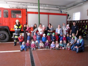 15. April 2015 Besuch Kinderkrippe